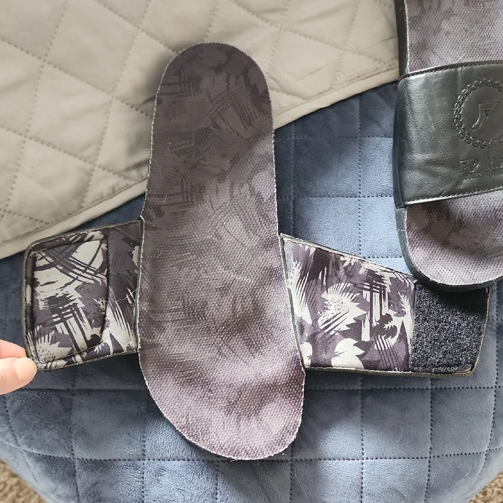 Men's Black Slide Sandals